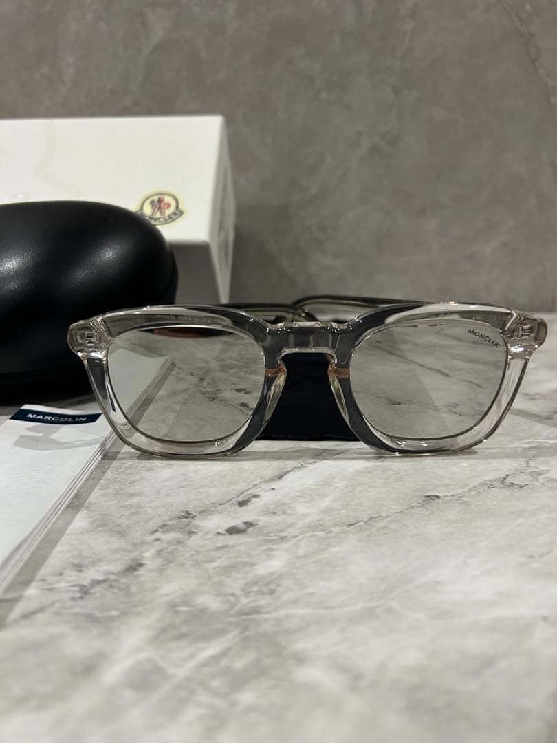 【貴重品】 モンクレール ML0006 27C サングラス ラファエル クリア