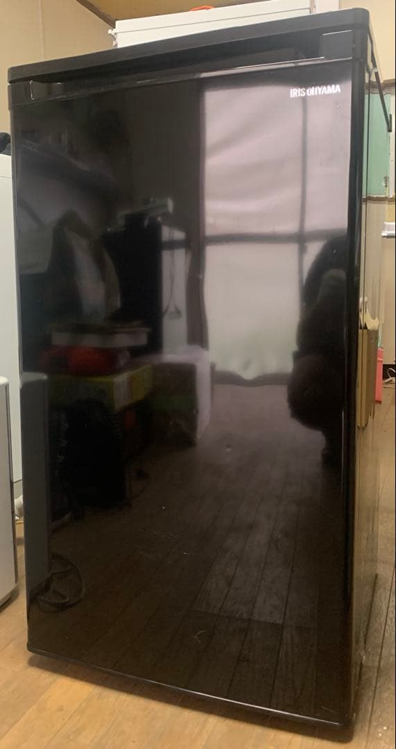 ★2023年製★アイリスオーヤマ　ノンフロン冷凍庫　60L　ブラック　黒　F30