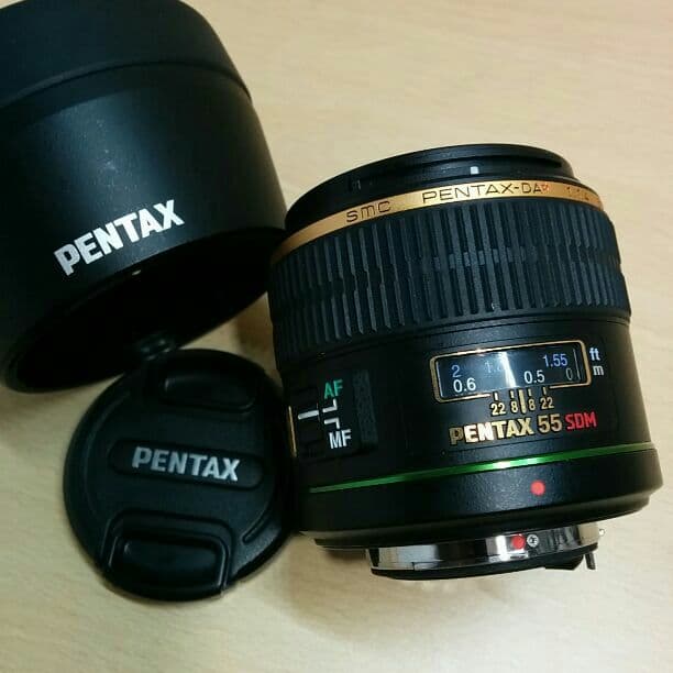 美品 スターレンズ★smc PENTAX DA 55mm F1.4 SDM