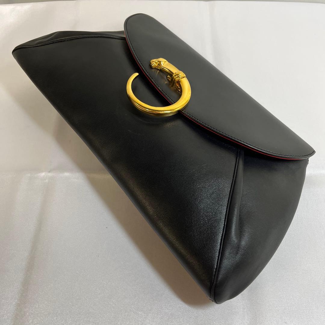 Cartier カルティエ パンテール セカンドバッグ クラッチバッグ ブラック