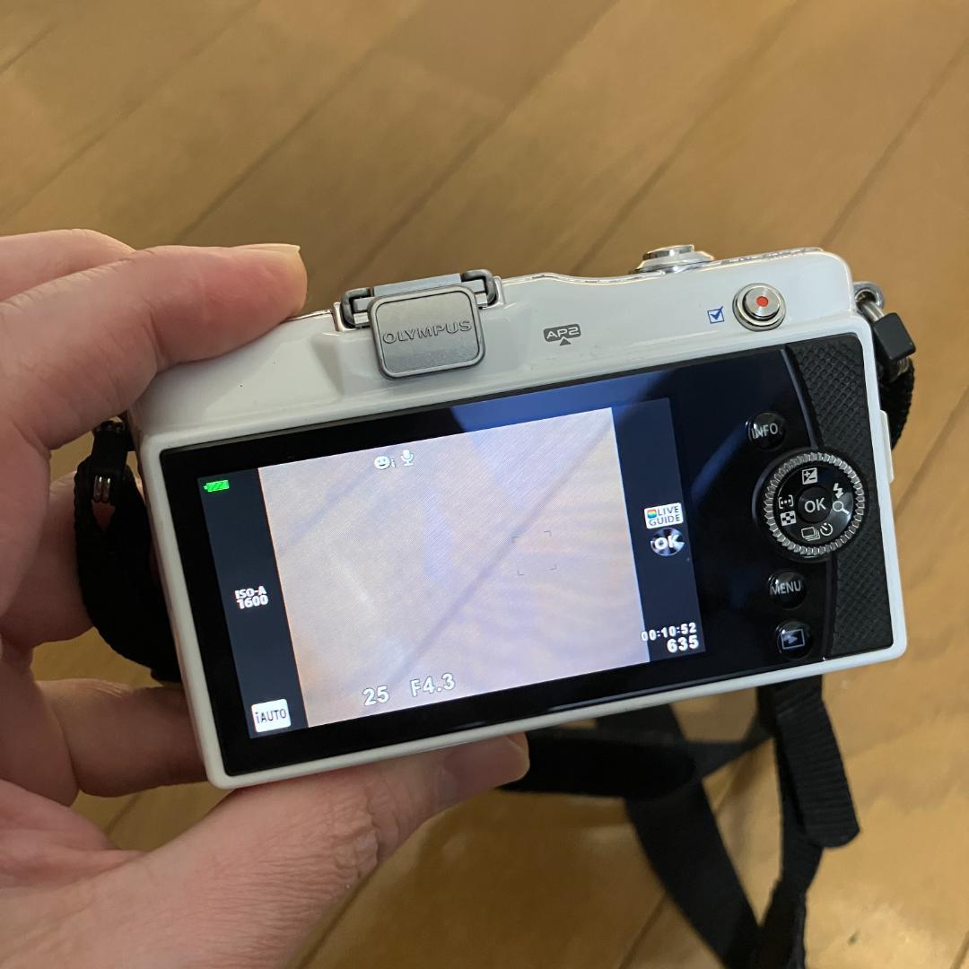 【中古】OLYMPUS PEN mini E-PM1 ホワイト