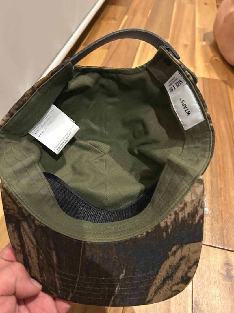 WTAPS 迷彩キャップ サイズ00 X 袋付き