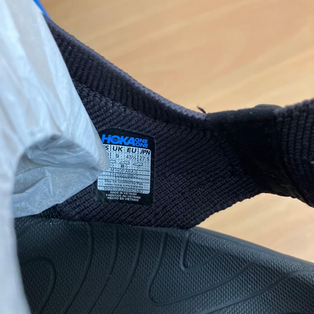 【未使用に近い】HOKA HOPARA2 ブラック
