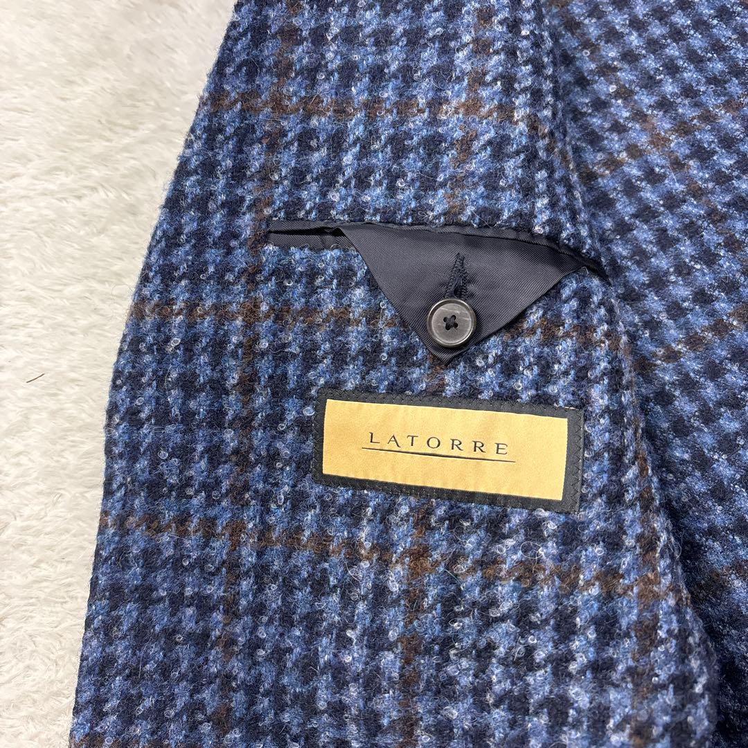 SARTORIA LATORREロロピアーナ　アルパカウールテーラードジャケット