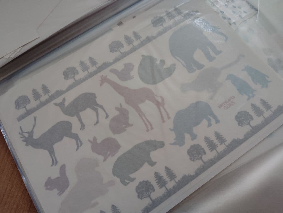 【サロン閉店】ポーセラーツ転写紙　柄　全てセットでファイルごと