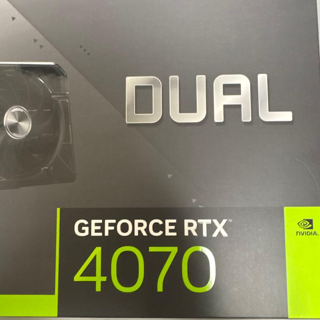 グラフィックボード・グラボ・ビデオカード ASUS GeForce RTX4070 Dual OC 12GB