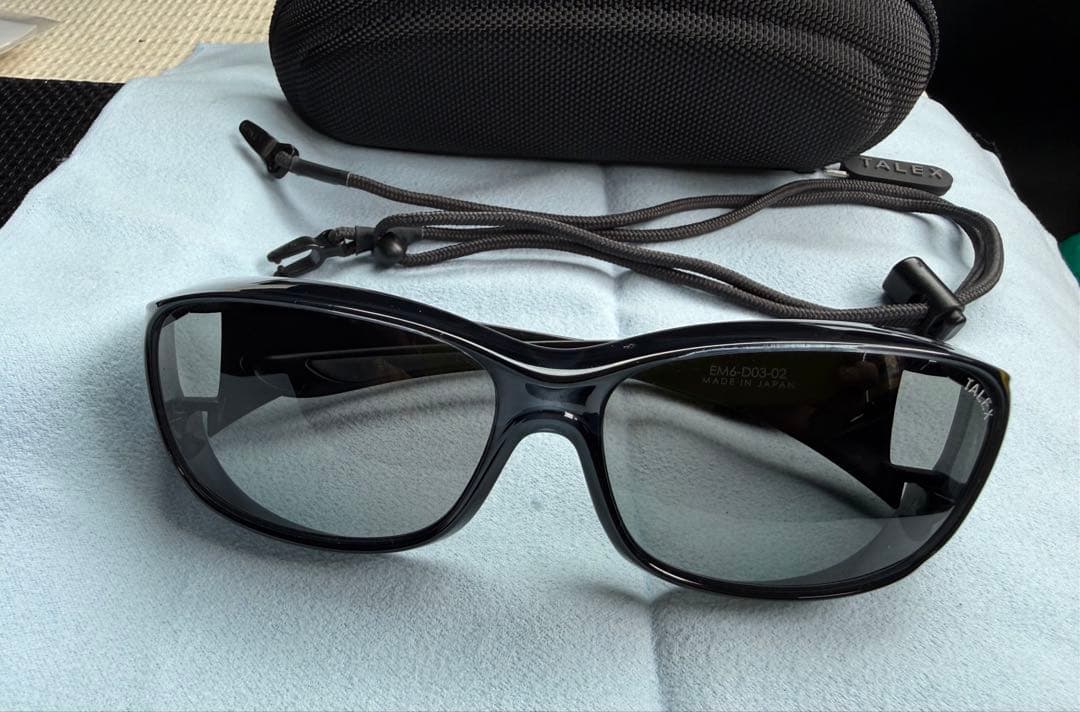 【美品】TALEX オーバーグラス -TRUEVIEW Glass Code付き