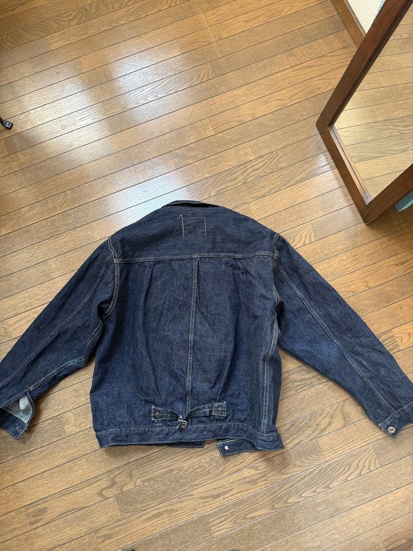 入手困難　little hand リトルハンド大戦デニムジャケット44Tバック