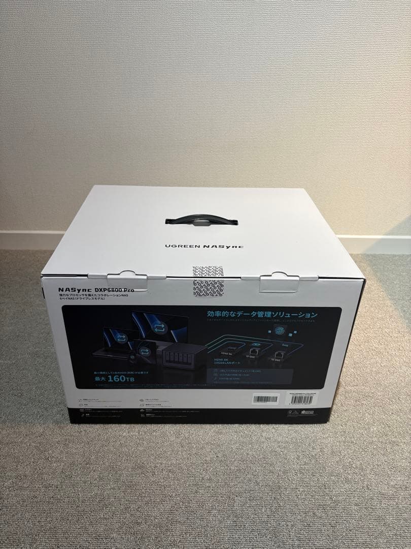 【新品未使用】UGREEN NASync DXP6800 Pro
