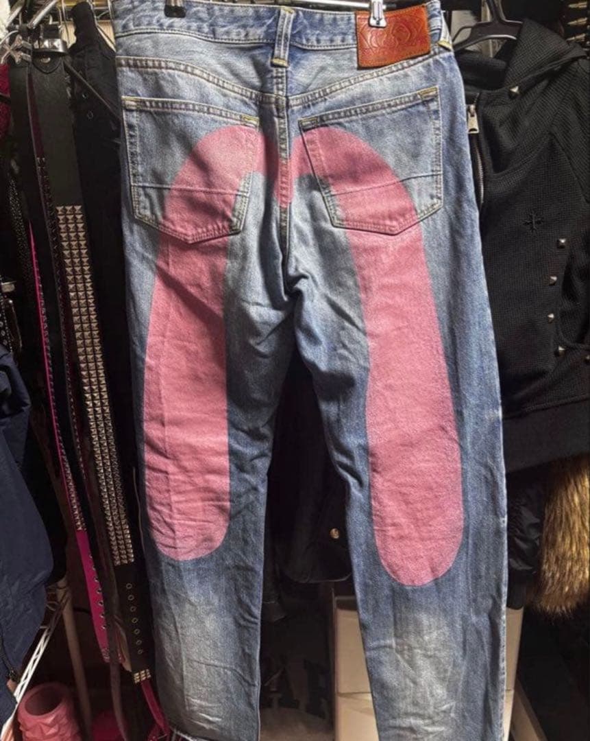 K*a様 EVISU デニム　ピンク