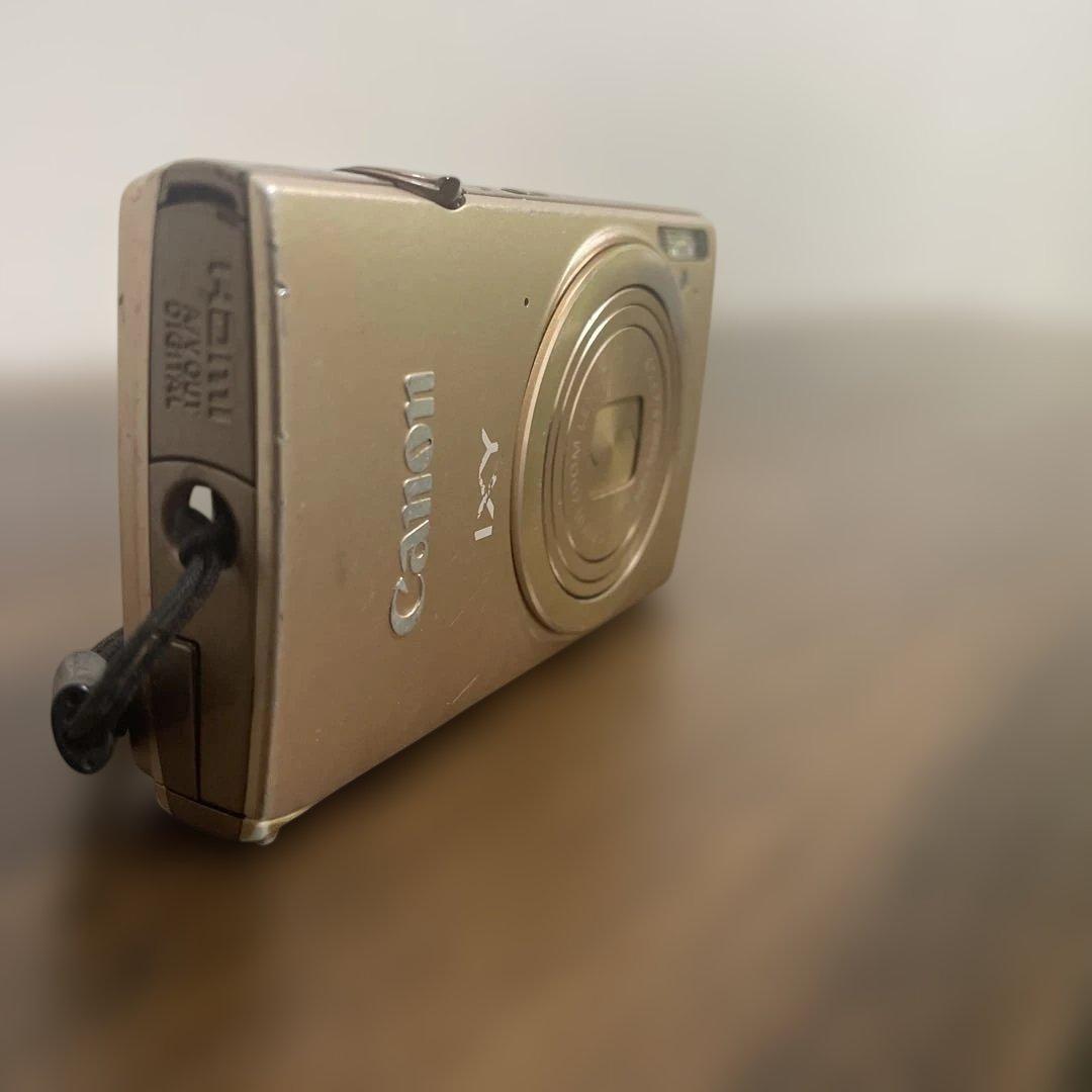 [ジャンク品] Canon IXY 430F ゴールド