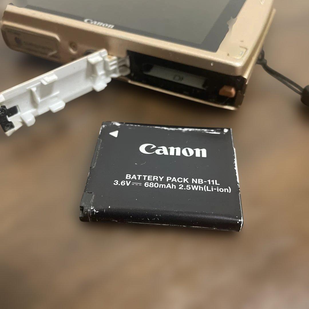 [ジャンク品] Canon IXY 430F ゴールド