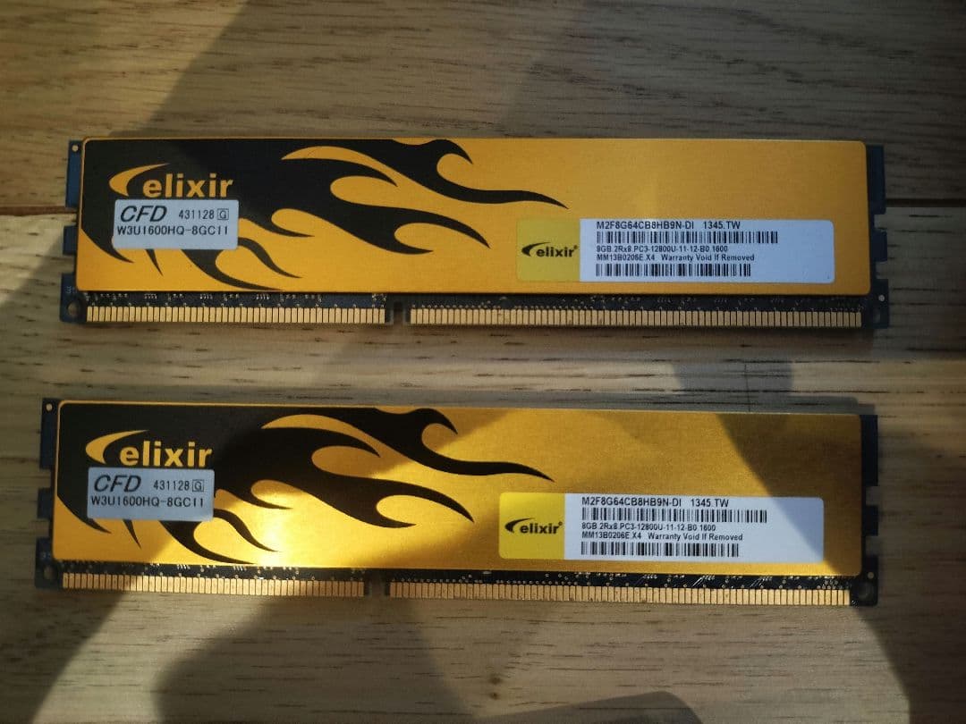 Fatal1ty H97 + i7-4790K + Elixirメモリ 8Gx2