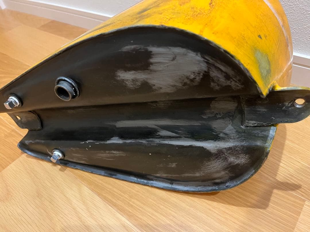 harleydavidson shovel panheadイエローフレームタンク