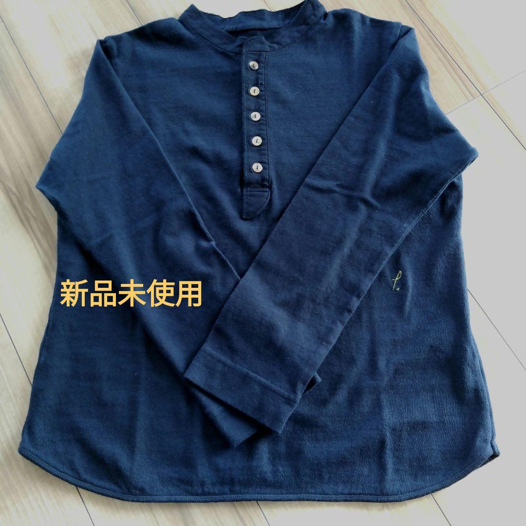 パラスパレス　 長袖Tシャツ 　ボタン付き