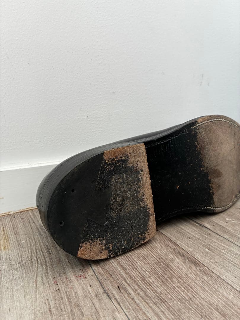 Alden 9901 プレーントゥ 黒 7 1/2 Dオールデン コードバン