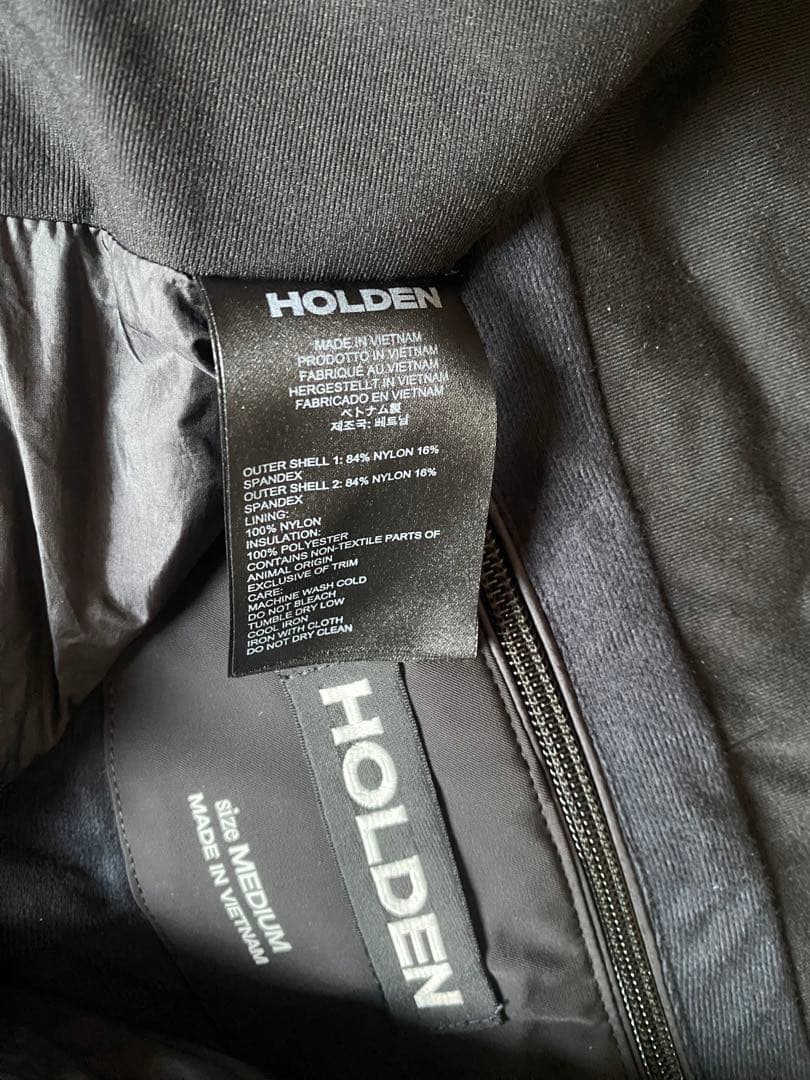 新品 HOLDEN W  BIB - BLACK