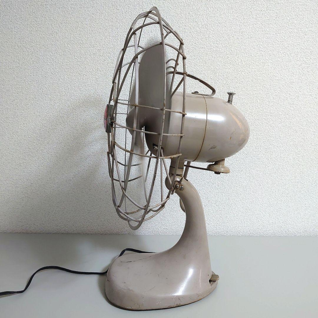 【アンティーク】東芝 4枚羽 金属製　扇風機 エレクトリックファン