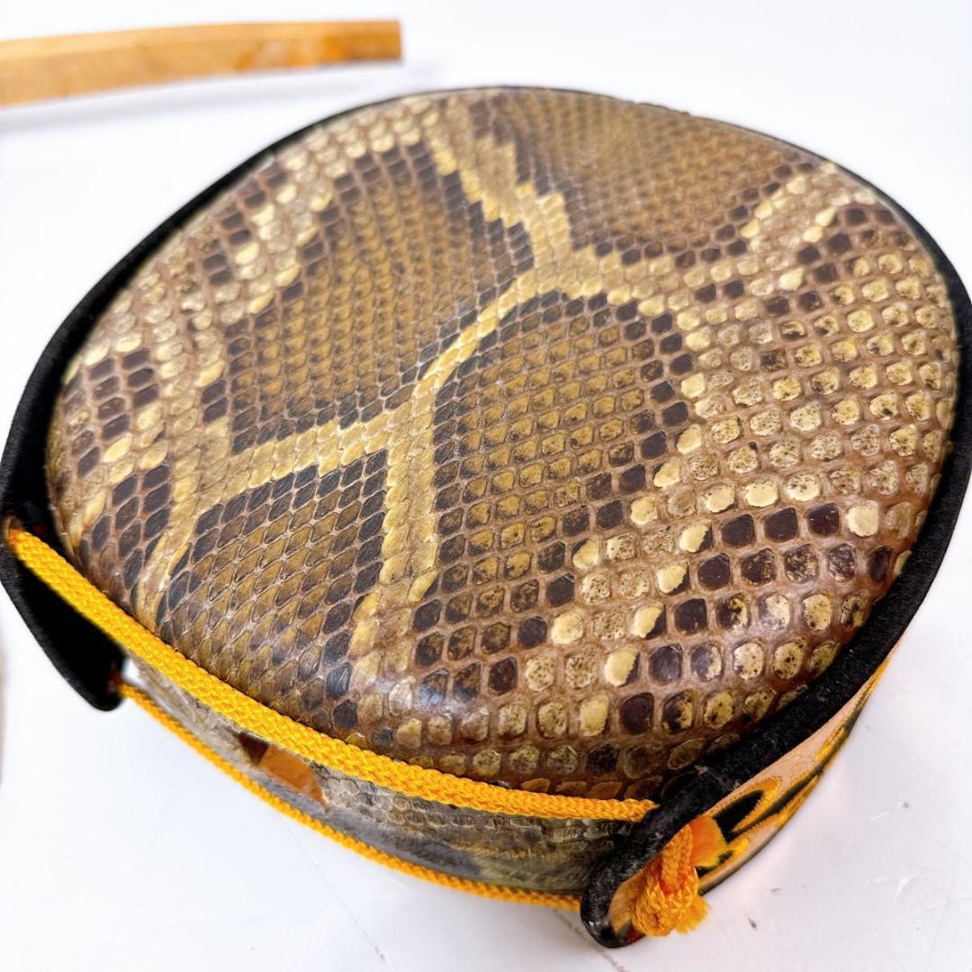 宮古木工芸 三線 片面皮張、片面人工皮 ソフトケース