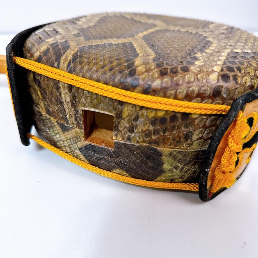 宮古木工芸 三線 片面皮張、片面人工皮 ソフトケース