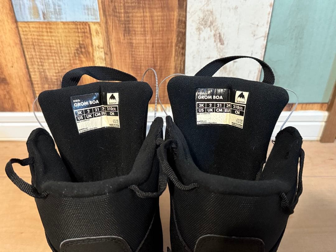 【美品‼️】Burton バートン　２１センチ ブーツ　バインディング　子供用