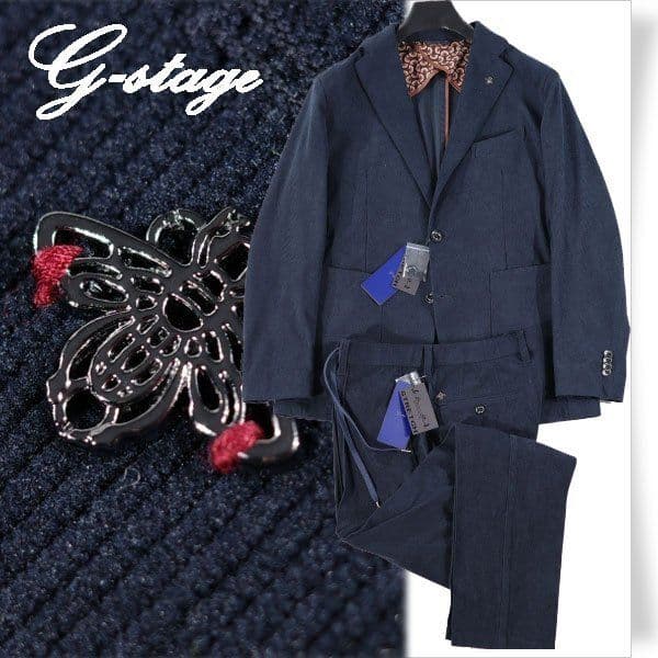 値下）g-stage 秋冬 コーデュロイストレッチ ジャケット+パンツ 48 L