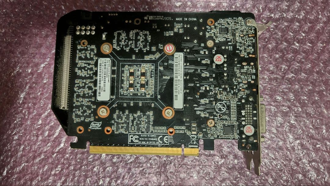 ジャンク palit GTX 1660TI STORMX 6G動作確認済み