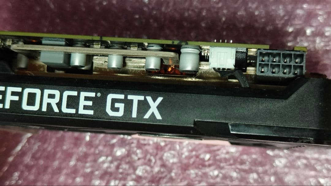 ジャンク palit GTX 1660TI STORMX 6G動作確認済み