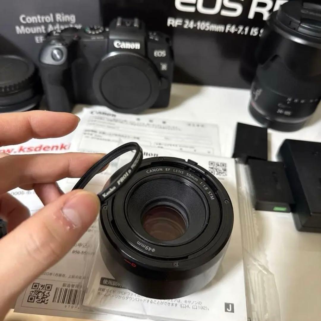 【美品】Canon EOS RP ミラーレス一眼 レンズ付き