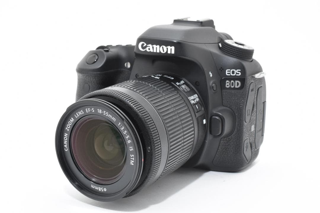■美品■Canon キヤノン EOS 80D＋18-55 IS STM