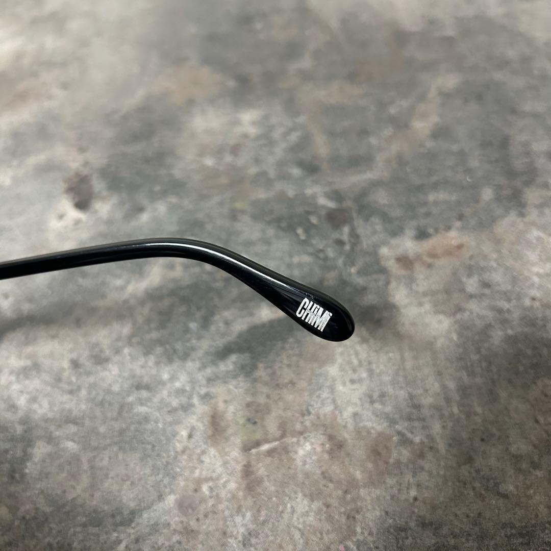 美品ChiMi チミ キャットアイ サングラス ブラック 006 BERRY 黒