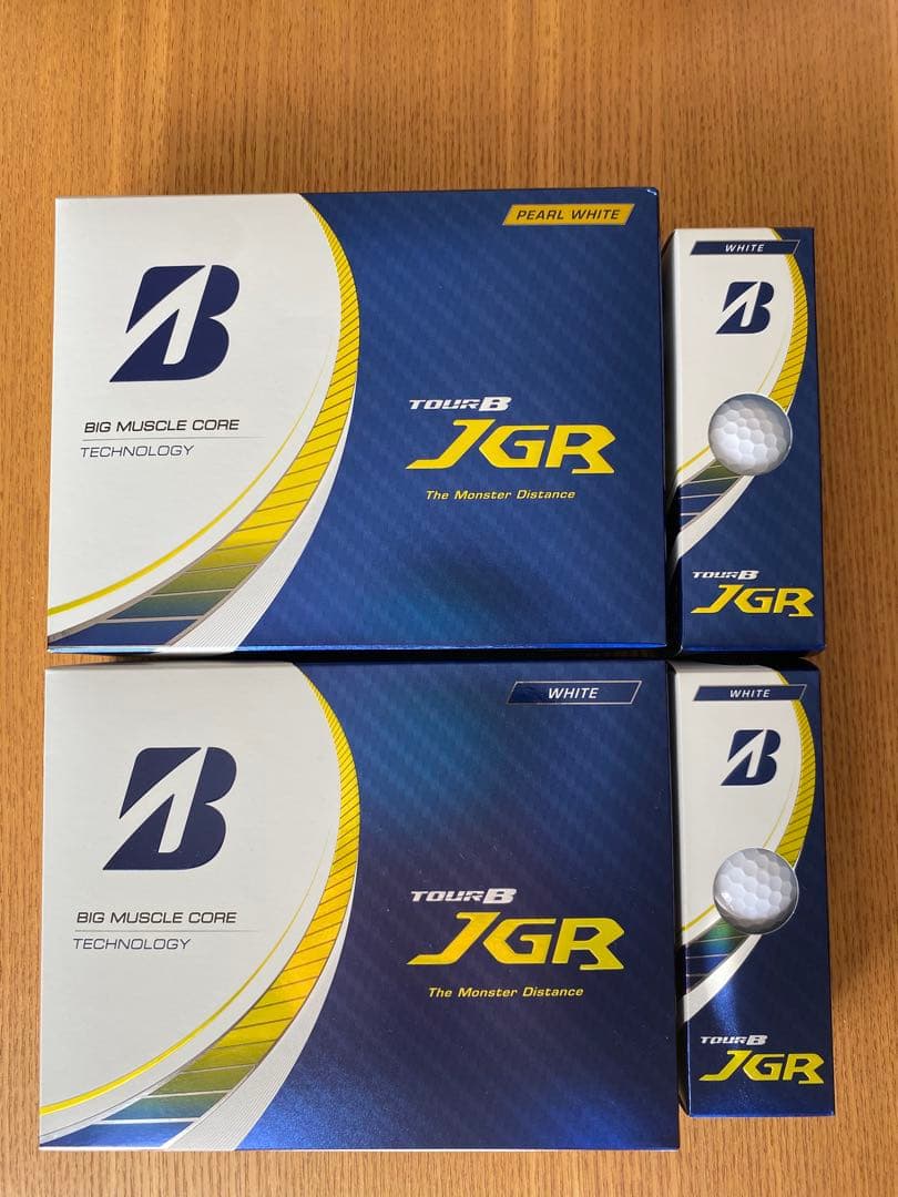 ブリジストン　TOUR B JGR ゴルフボール　2.5ダース　パールホワイト