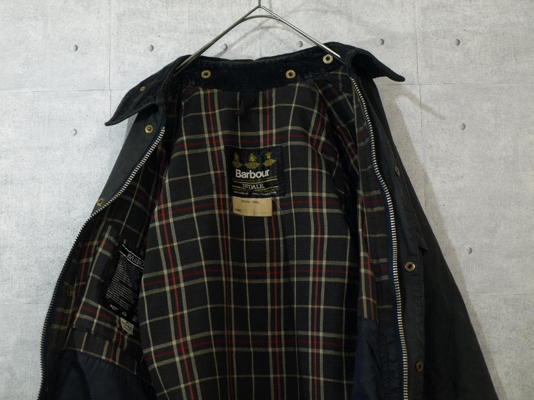 Vintage Barbour Bedale バブアー ビデイル 34