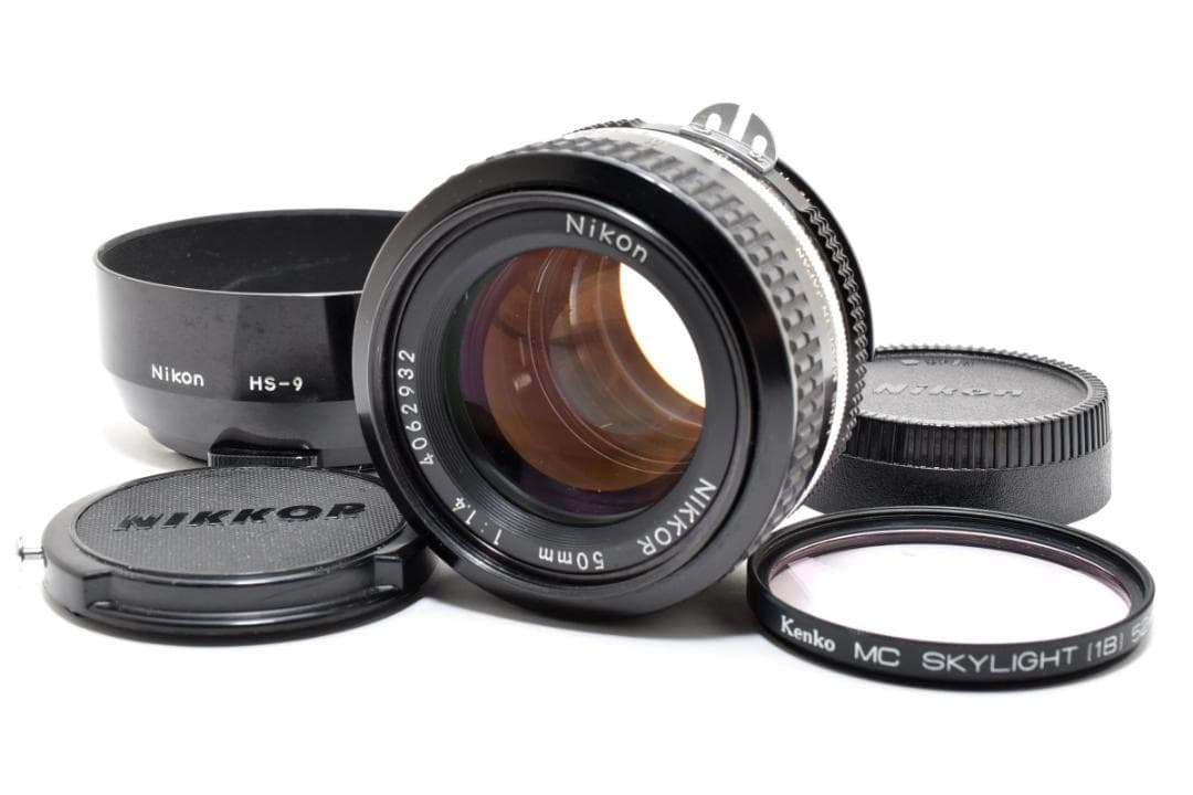 美品 NIKON ニコン AI NIKKOR 50mm f1.4 MF M451