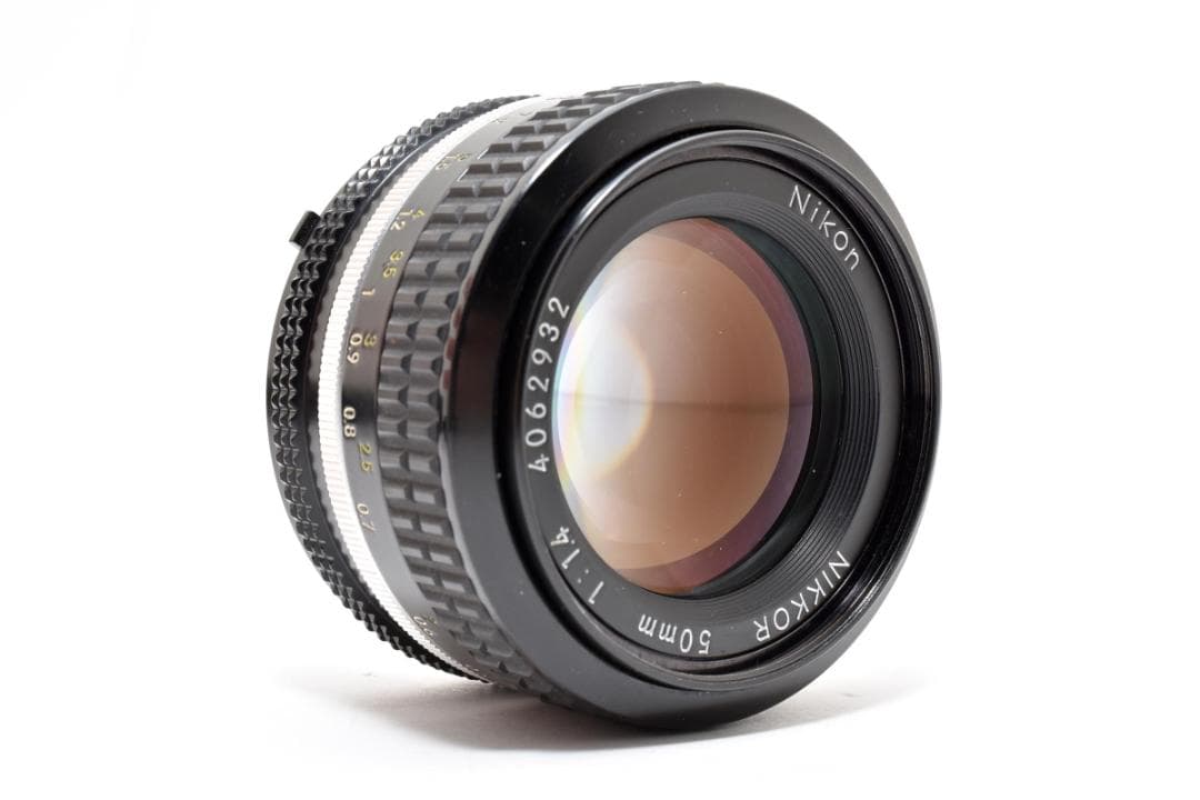 美品 NIKON ニコン AI NIKKOR 50mm f1.4 MF M451