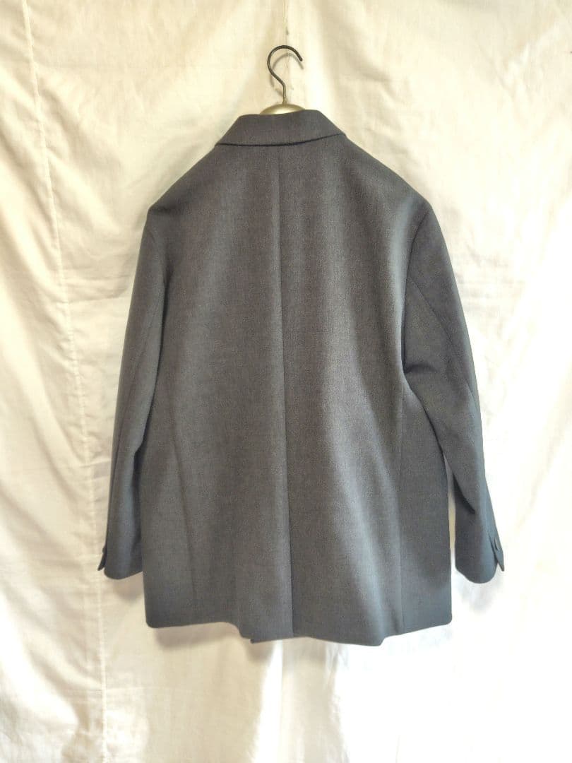 uncrave ／アンクレイヴ／テーラードジャケット ダブルL〜XLグレー004