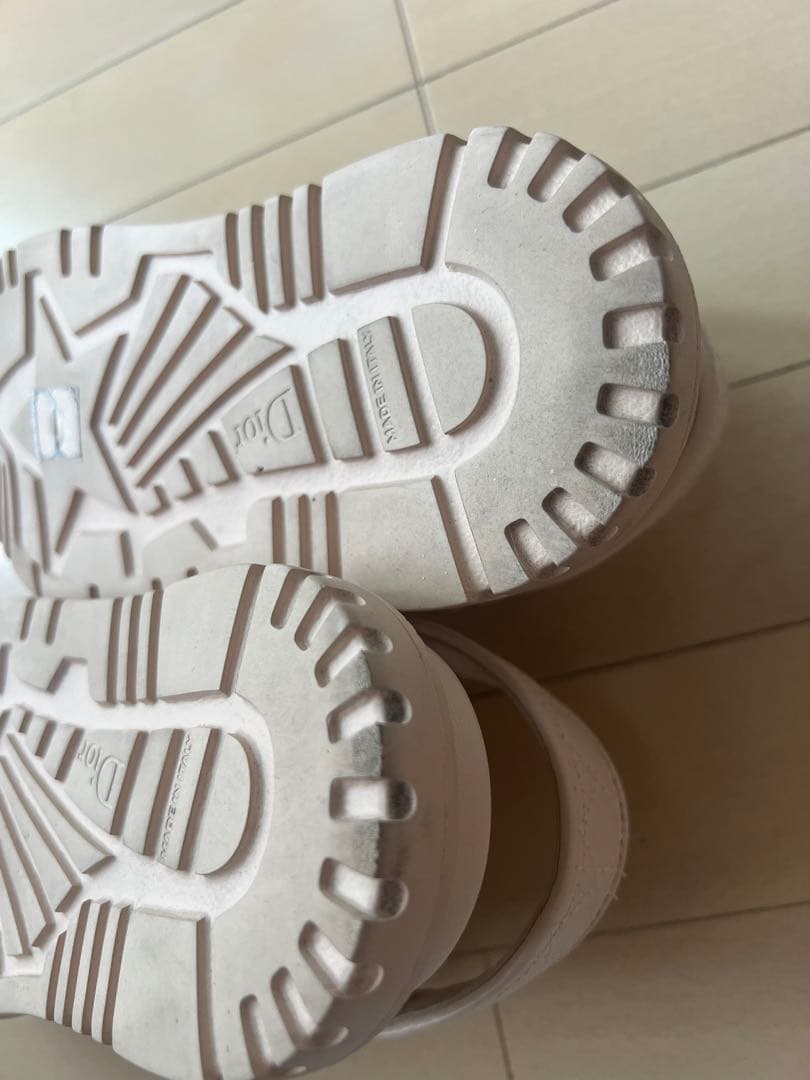 Dior カナージュキルティング Dioract サンダル ピンク