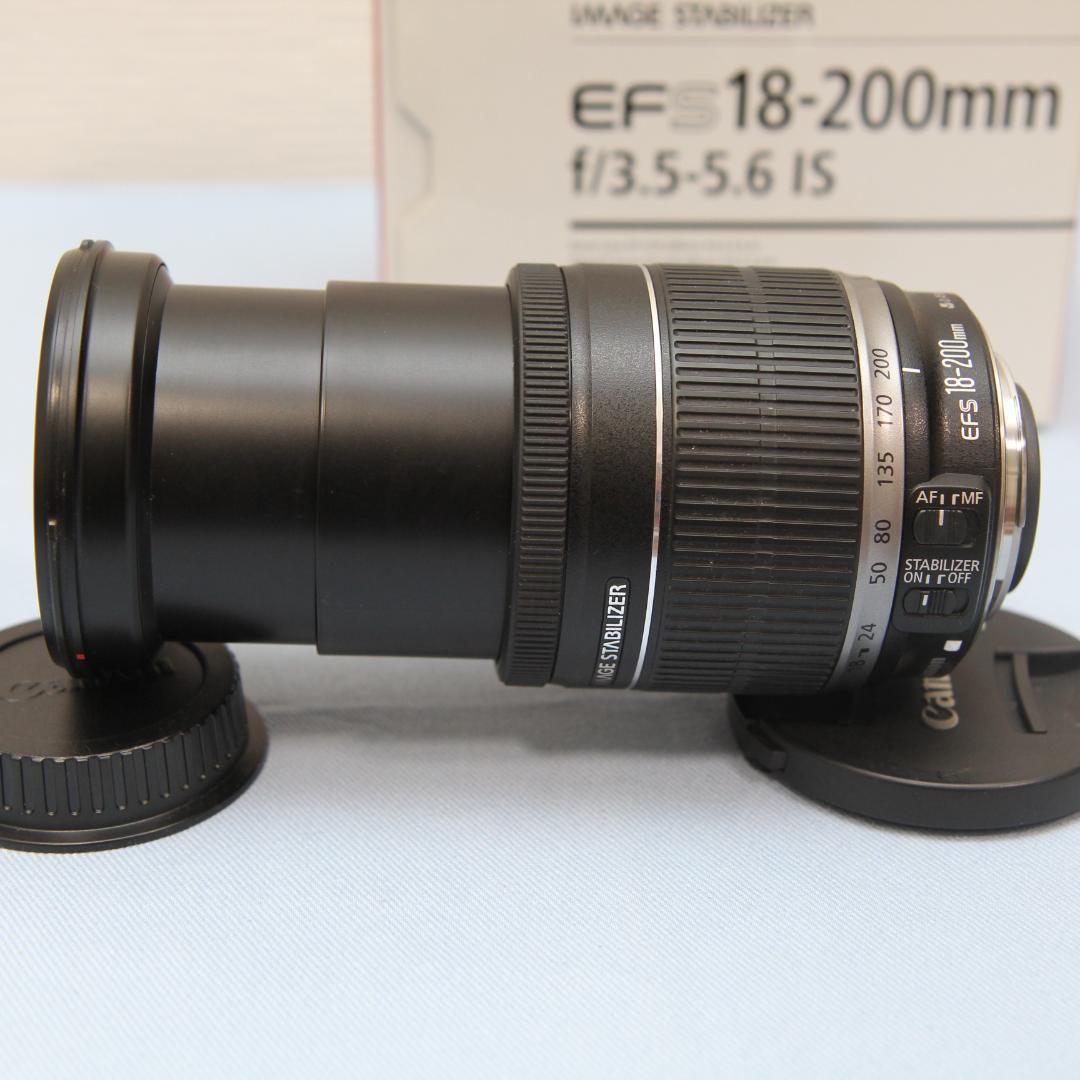 EF-S18-200mm F3.5-5.6 IS フード付 CANON キヤノン
