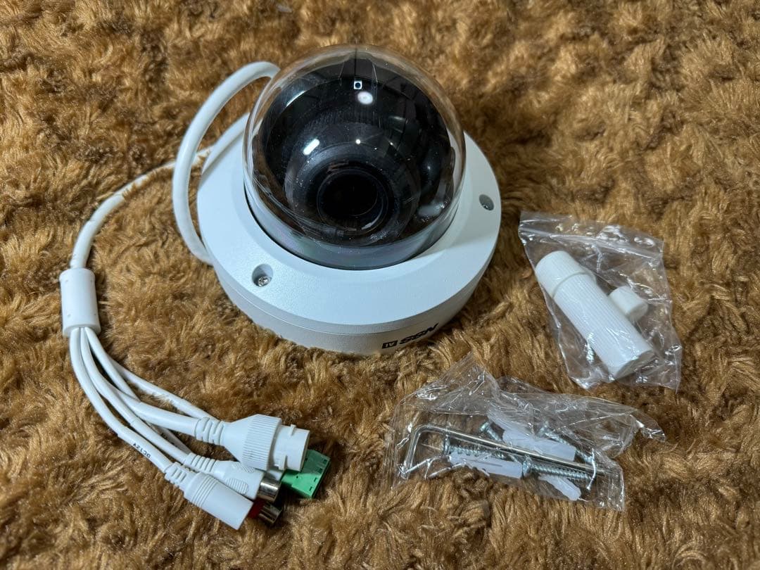 サービス AI搭載防水暗視ドーム型ネットワークカメラNSC-AI933M-5M