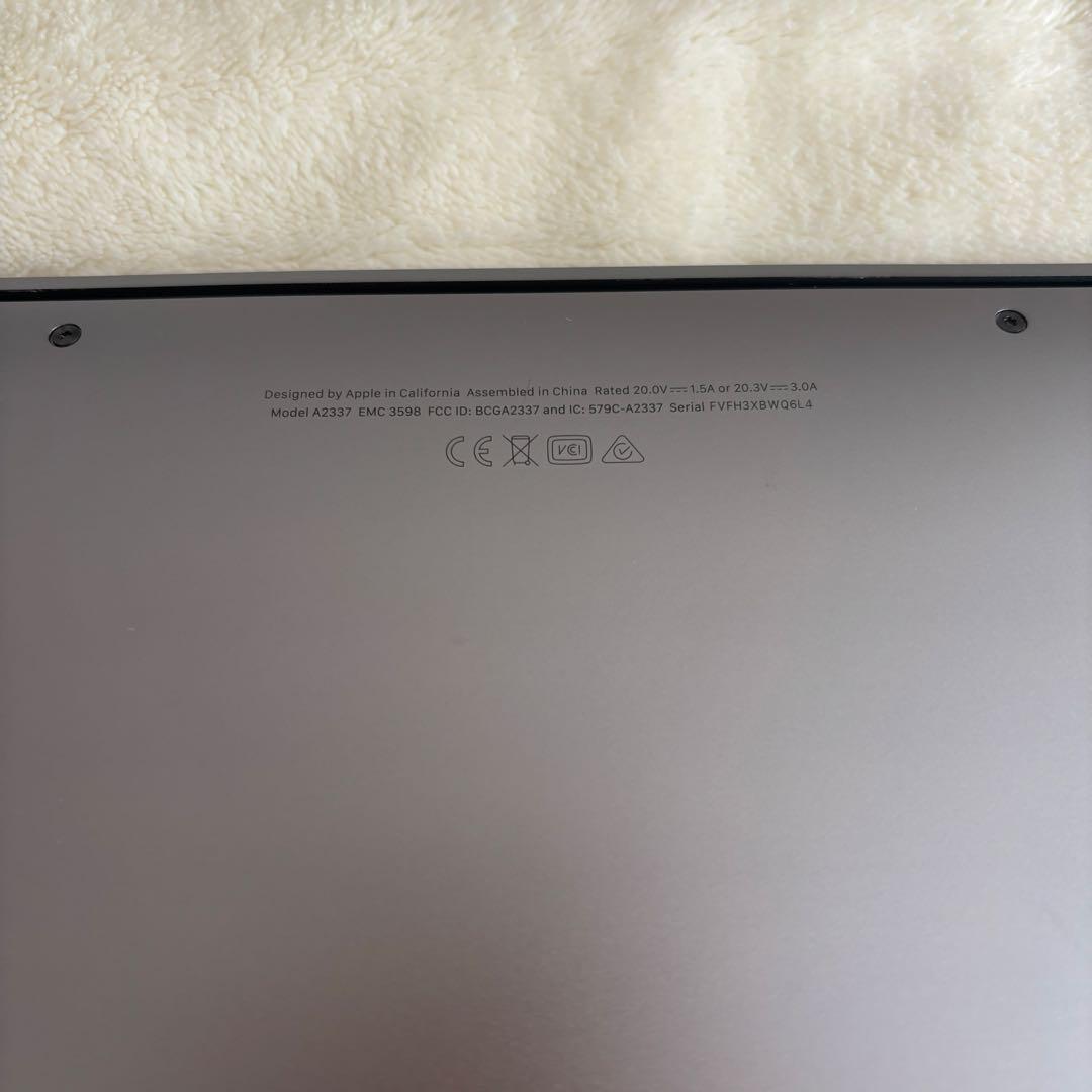 MacBook本体 Apple MacBook Air M1 2020 256GB