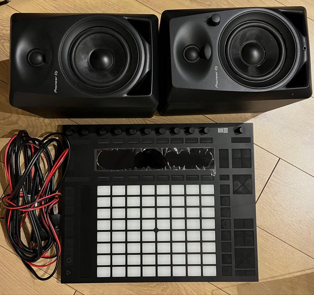 「箱有り」Ableton Push 2 + Pioneer スピーカー セット