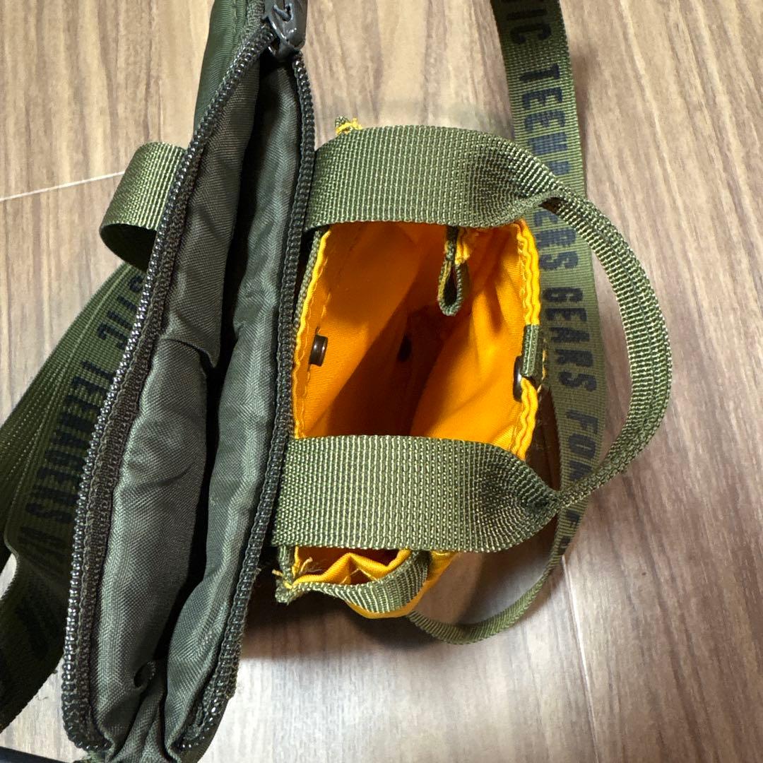 HUMAN MADE ショルダーバッグ オレンジ/カーキ