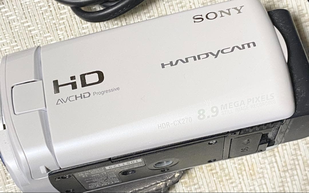 Sony HD-CX270ハンディカム 本体＋三脚2本付き