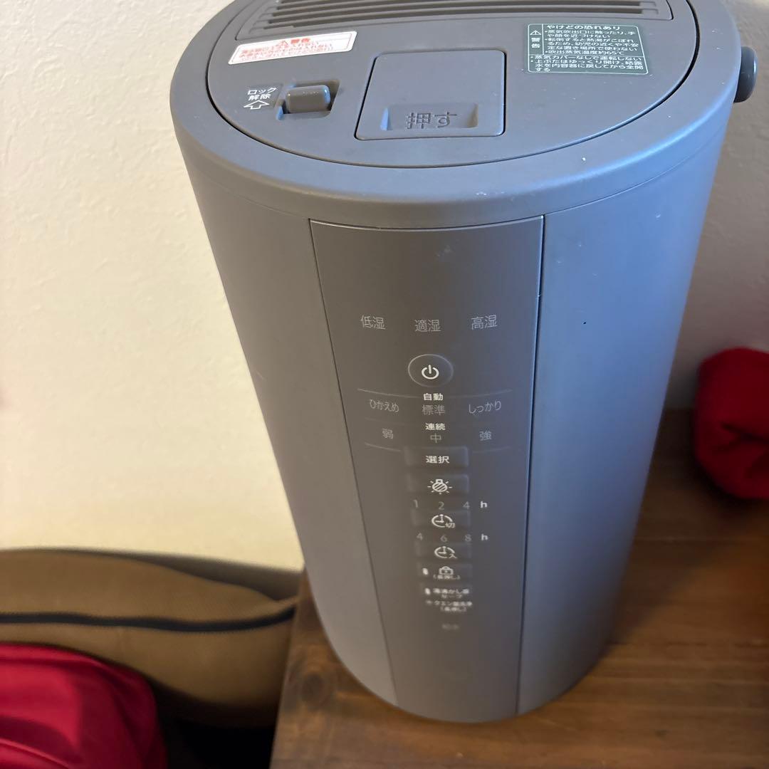 DE-ED50 グレー 置き型加湿器 2.5L