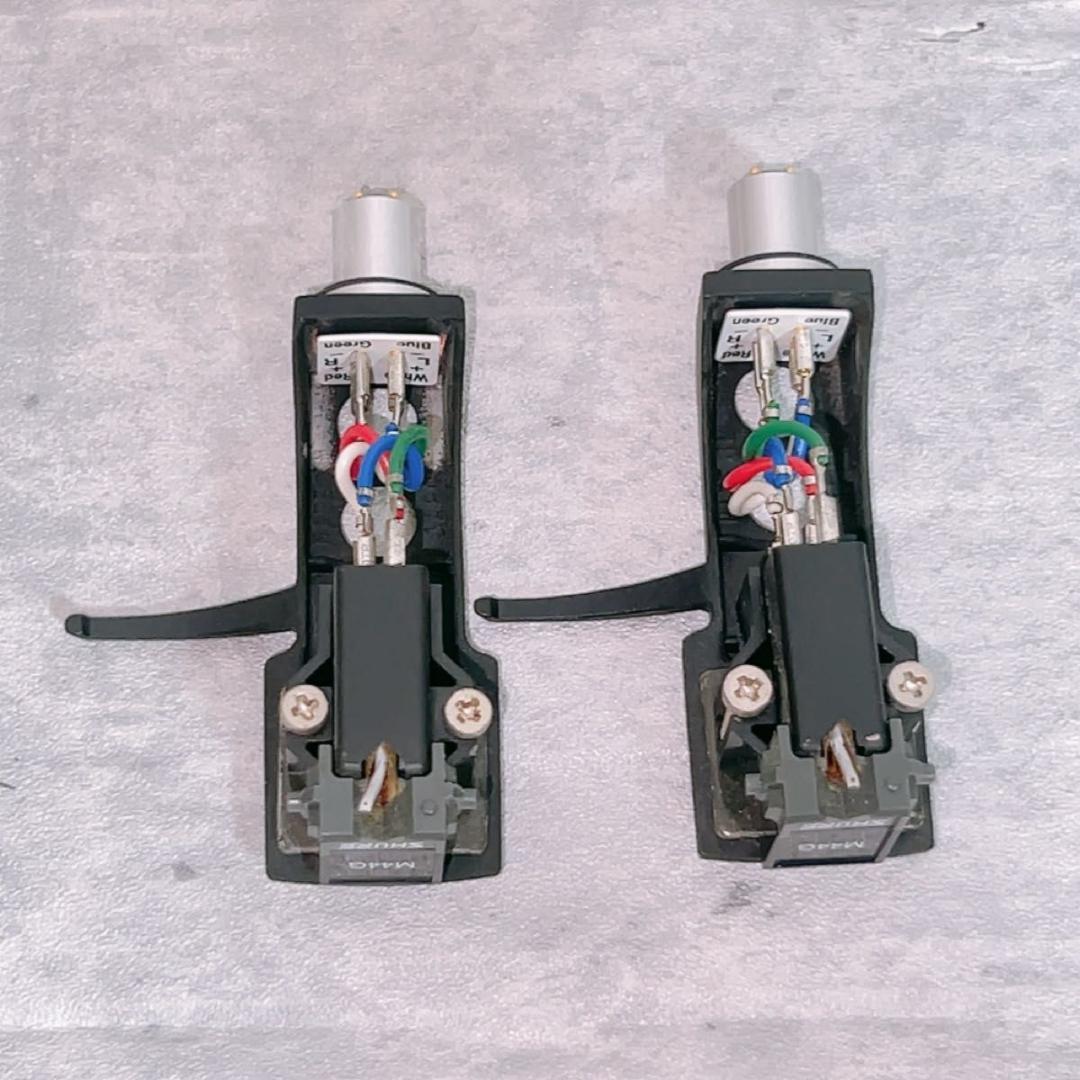 SHURE シュア ヘッドシェル M44G カートリッジ テクニクス