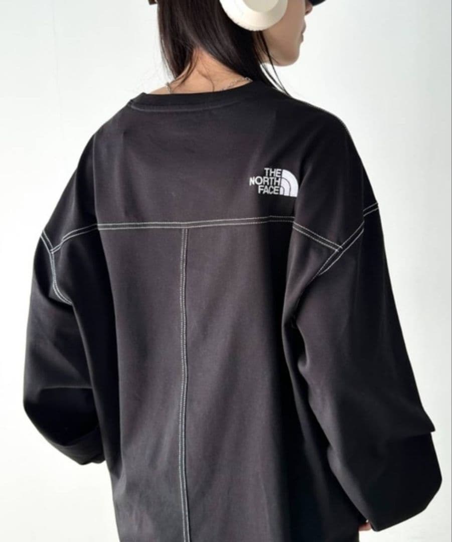 韓国限定 THE NORTH FACE ESSENTIAL TEE Mサイズ 黒
