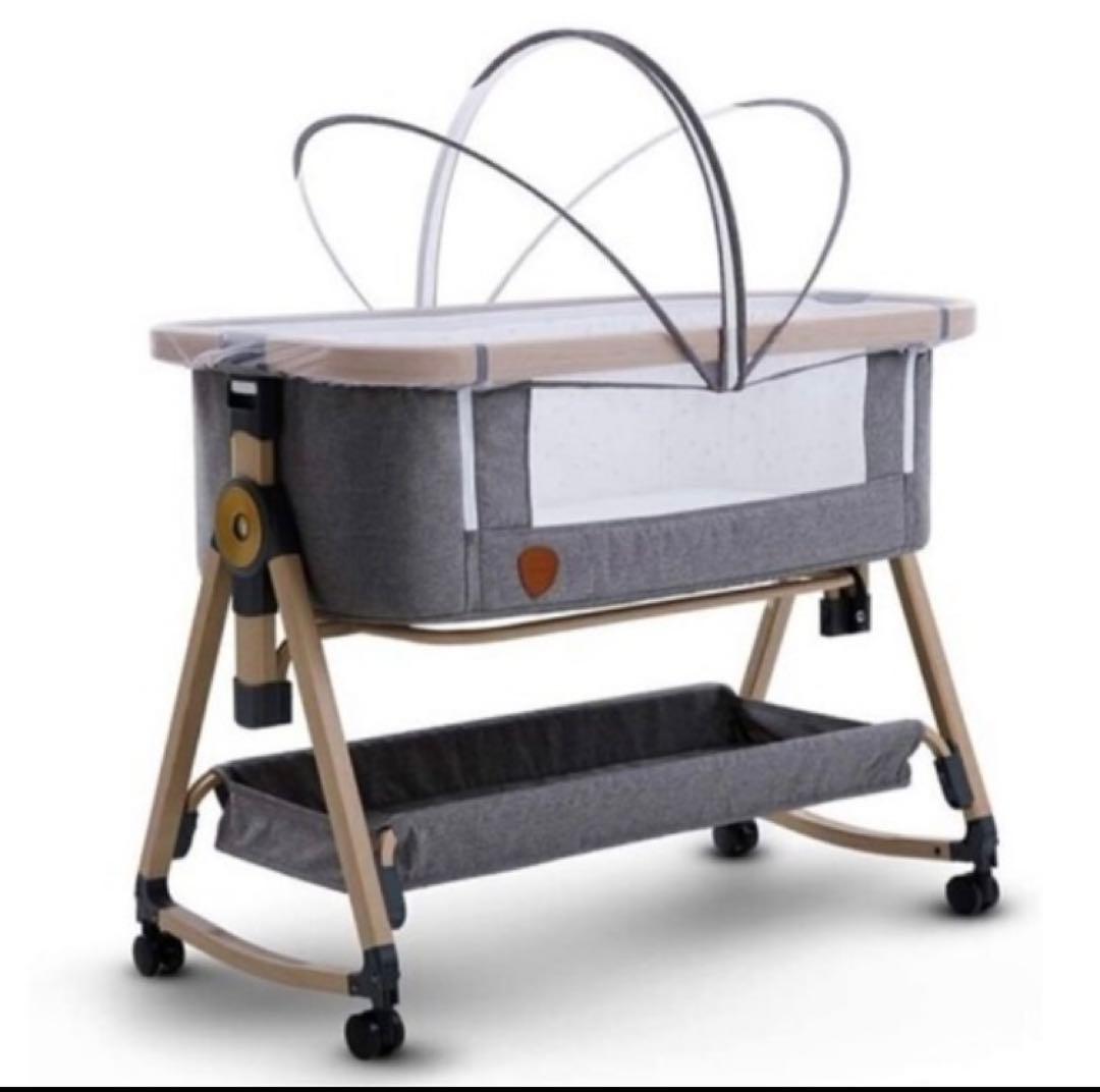 16日まで限定　ベビーベッド 添い寝ベット Maydolly 折りたたみベット