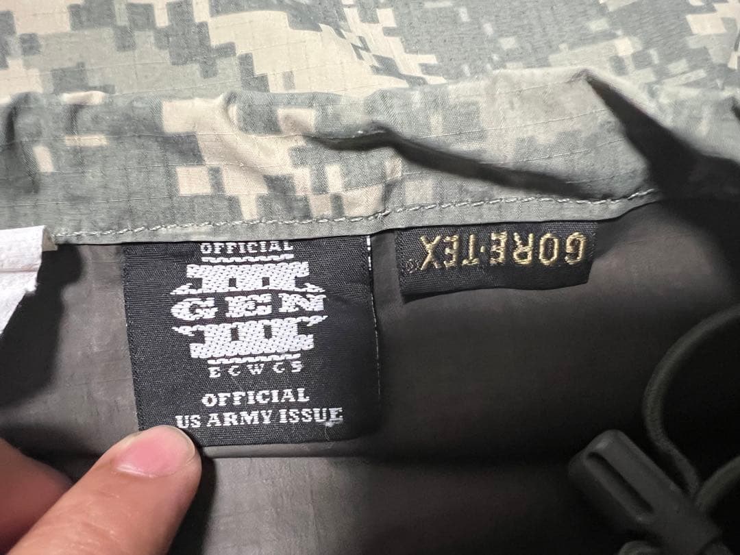 k*a様 米軍ECWCS Level6 GORE-TEX ジャケット デジカモ