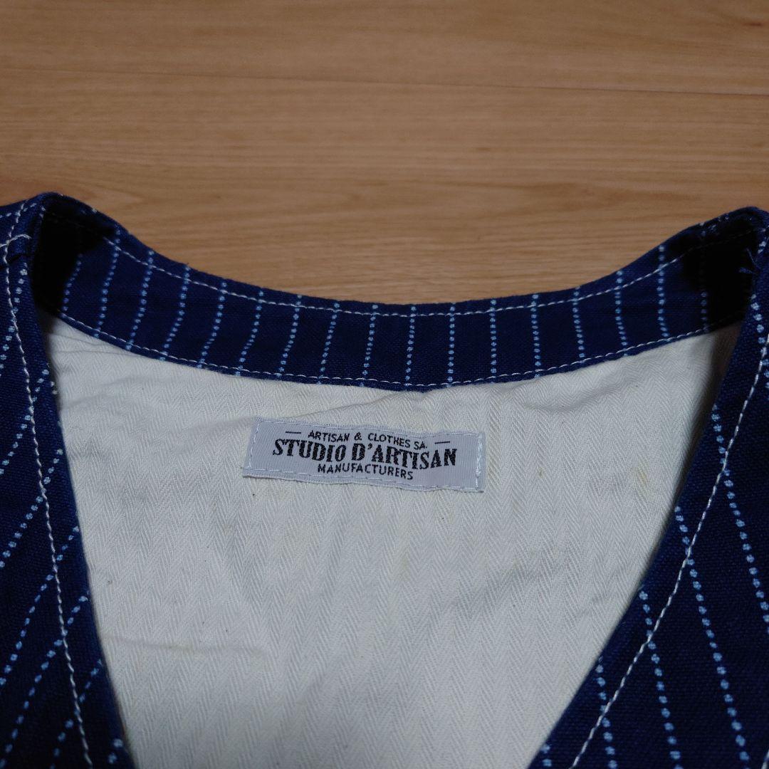 STUDIO D'ARTISAN ウォバッシュベスト