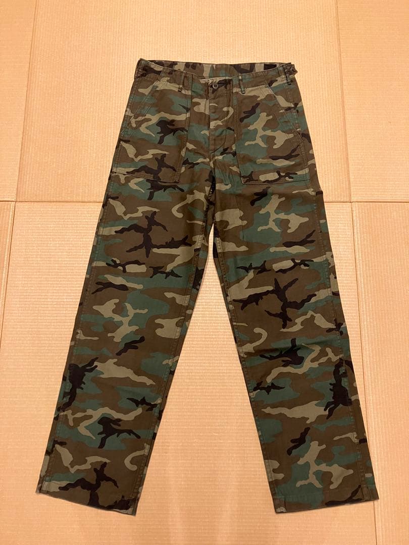 orslow US ARMY Fatigue Pants ウッドランドカモ 迷彩